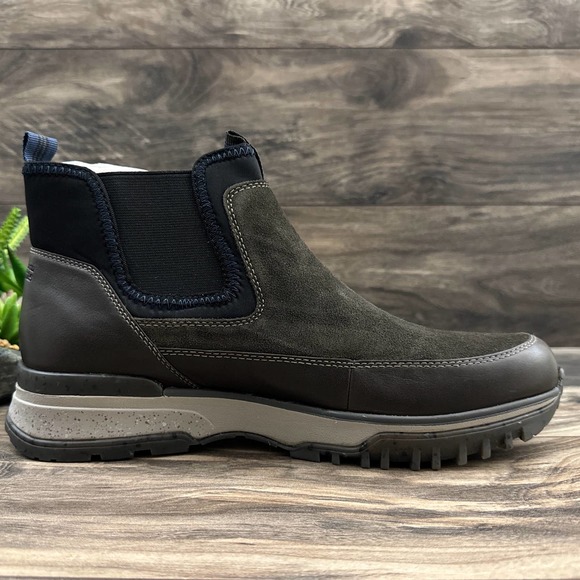 NIB Earth Elements 10.5M Skill Chukka Snow Winter Lug Sole Boots Suede Charcoal - Picture 6 of 11